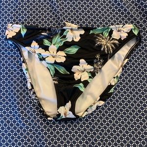 Tropical Print Bikini Bottoms